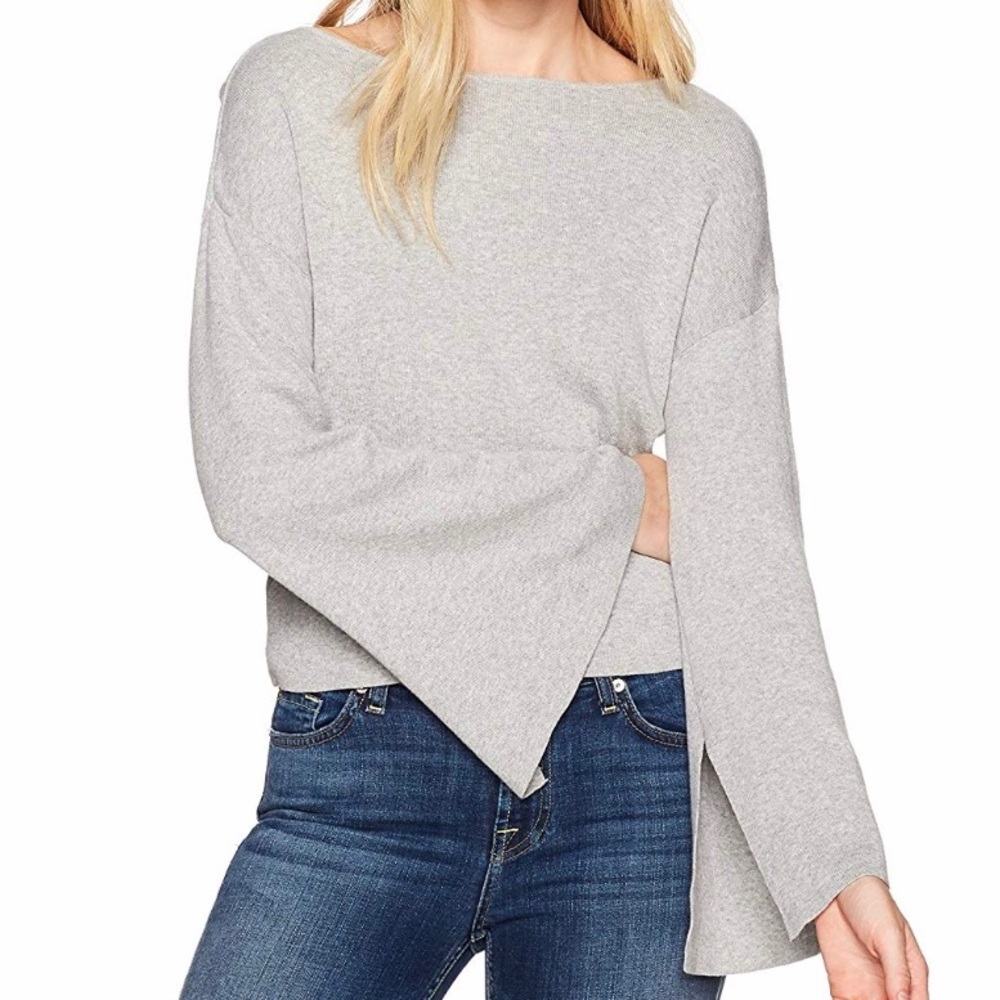 Bcbgeneration Ribbed Cross Back Crop Sweater. Ite… - image 1